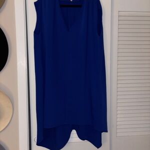 RACHEL Rachel Roy High Low Dress in Vibrant Blue